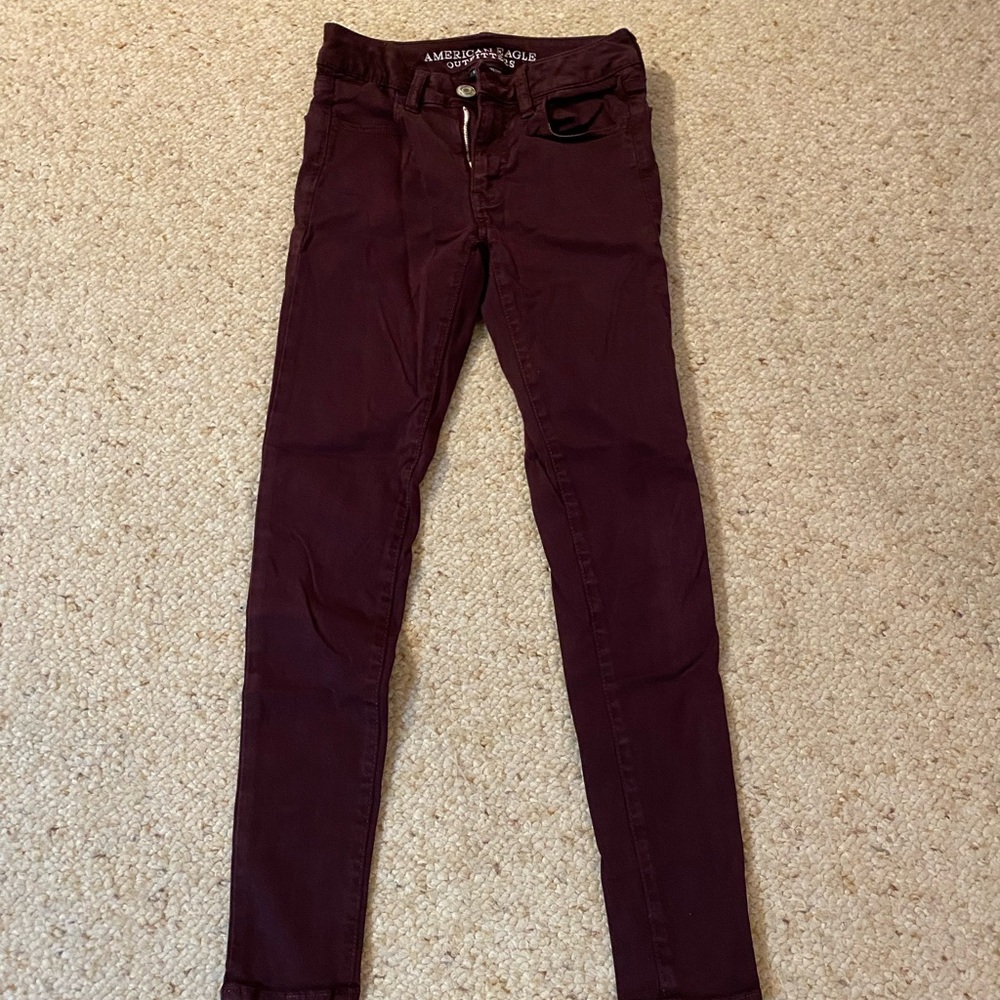 AEO super stretch hi-rise jegging